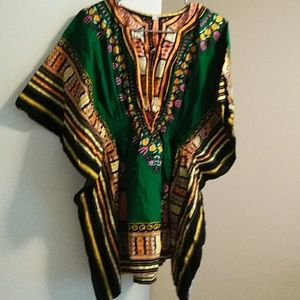 African print shirt